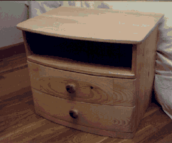 Cabinet (Curved Bedside)
